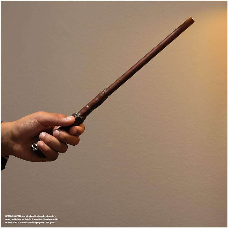 Wizarding World, Harry Potter 11-inch Spectacular Spell Magic Wand with Sparkle Visual Effect & Sounds, Kids Toys, Accessory for Costumes - Image 4