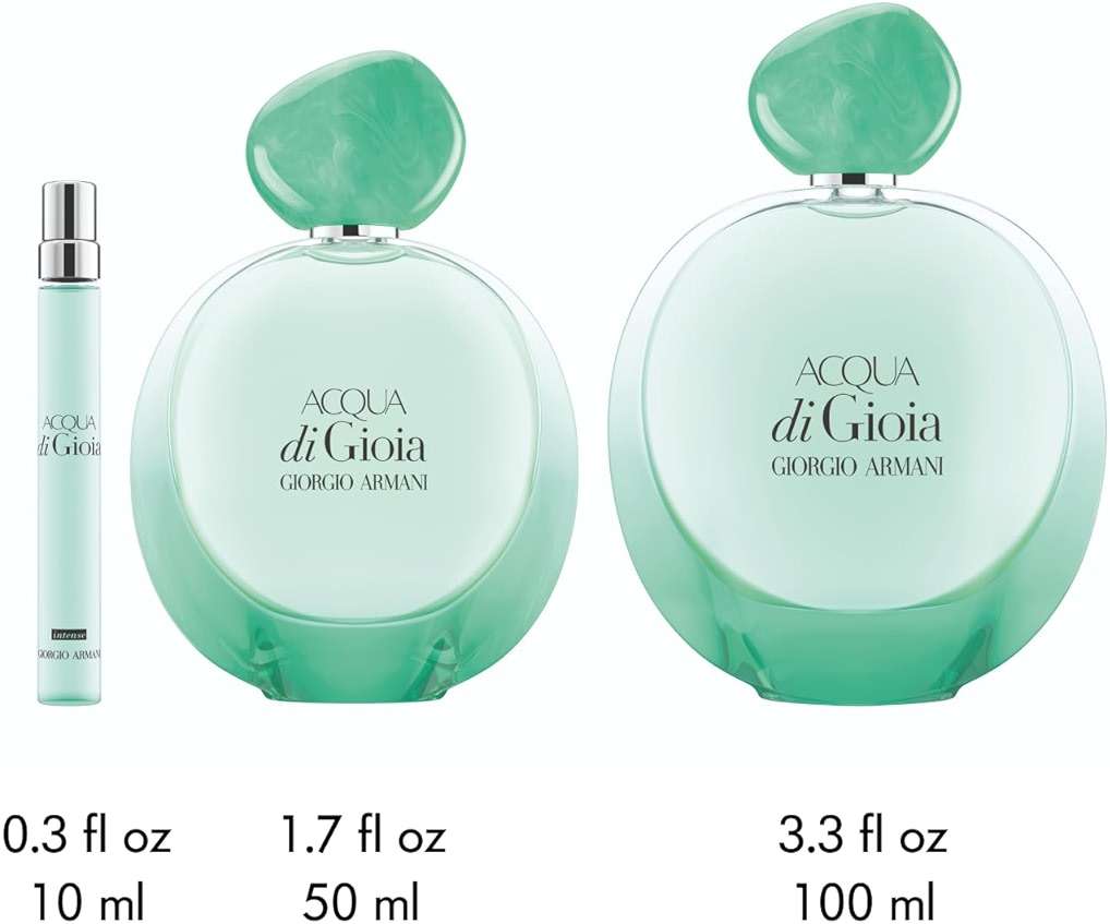 Armani Beauty - Acqua Di Gioia - Eau de Parfum Intense - Floral Citrus Women’s Fragrance - Bergamot & Red Fruits Accord, Jasmin, Cedarwood Notes - Image 5