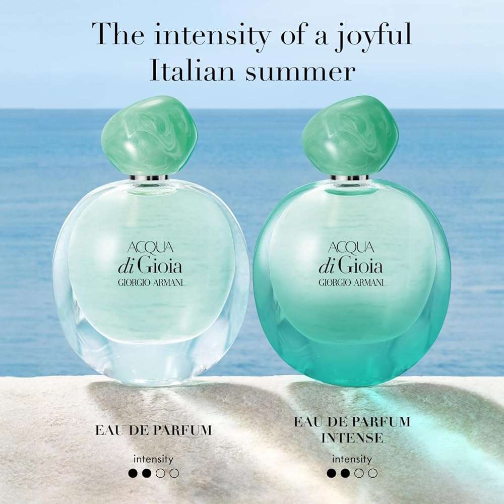 Armani Beauty - Acqua Di Gioia - Eau de Parfum Intense - Floral Citrus Women’s Fragrance - Bergamot & Red Fruits Accord, Jasmin, Cedarwood Notes - Image 7