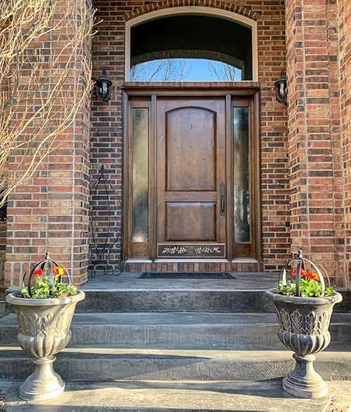 Metal Garden Obelisk Trellis 18"x22" - 2pcs, Large Round Black Plant Frame for Climbing Plants, Indoor/Outdoor Topiary Structure, Ideal for Potted Plant Decor - Outdoor Garden Decoration and Yard Gift - Image 7