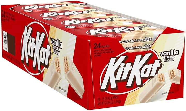 KIT KAT Vanilla Flavored Wafer Candy Bars, 1.5 oz (24 Count) - Image 3