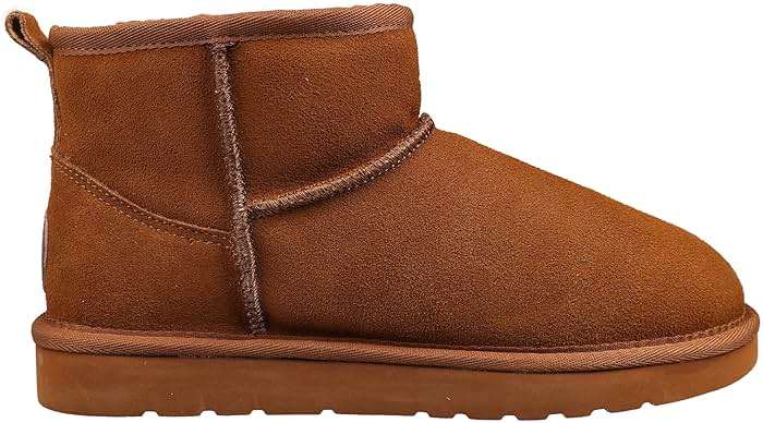 Lamo Kora Short Boots for Women -Chic Water resistant Suede Ankle Boots, Ortholite Foam Footbed with Removable Australian Sheepskin, NeverWet Stain Protection - Winter Footwear - Image 2