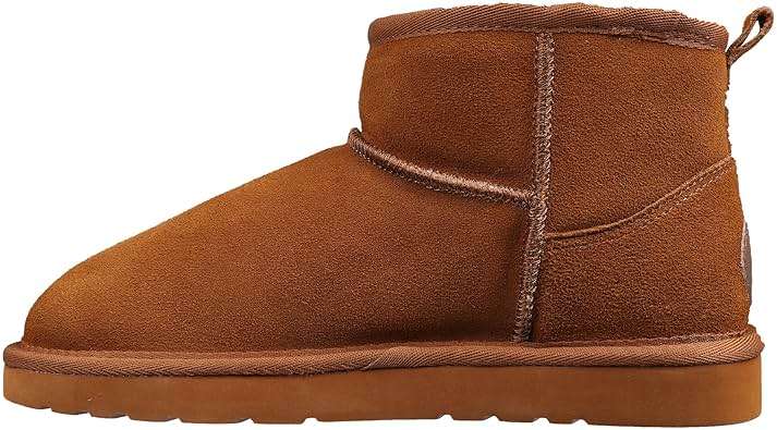 Lamo Kora Short Boots for Women -Chic Water resistant Suede Ankle Boots, Ortholite Foam Footbed with Removable Australian Sheepskin, NeverWet Stain Protection - Winter Footwear - Image 3