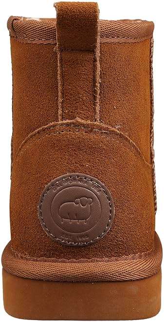 Lamo Kora Short Boots for Women -Chic Water resistant Suede Ankle Boots, Ortholite Foam Footbed with Removable Australian Sheepskin, NeverWet Stain Protection - Winter Footwear - Image 4