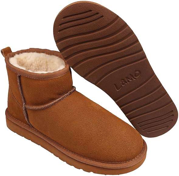 Lamo Kora Short Boots for Women -Chic Water resistant Suede Ankle Boots, Ortholite Foam Footbed with Removable Australian Sheepskin, NeverWet Stain Protection - Winter Footwear - Image 7