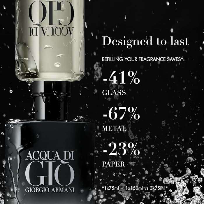 Armani Beauty - Acqua di Giò - Parfum - Cologne for Men - Fresh & Woody Men’s Fragrance - Bergamot, Ginger, Marine, Geranium, Rosemary, Clary Sage, Patchouli, Incense Notes - Image 7
