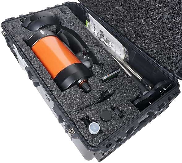 Case Club Case Fits Celestron NexStar 6SE Telescope, including Aperture, Mount, and Tripod. Hard-Shell, Waterproof, Travel Ready - Image 3