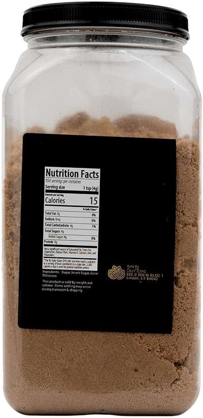 GranAroma Light Brown Sugar, Baking & Desserts, Cane Molasses, Pantry Staple (7.5 Pound) - Image 4