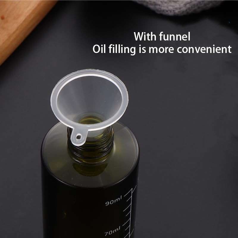 NIKKIER Oil Sprayer for Cooking,100ml Olive Oil Spritzer,Oil Sprayer for Air Fryer, Salad,BBQ,Roasting (Light Blockage) - Image 5
