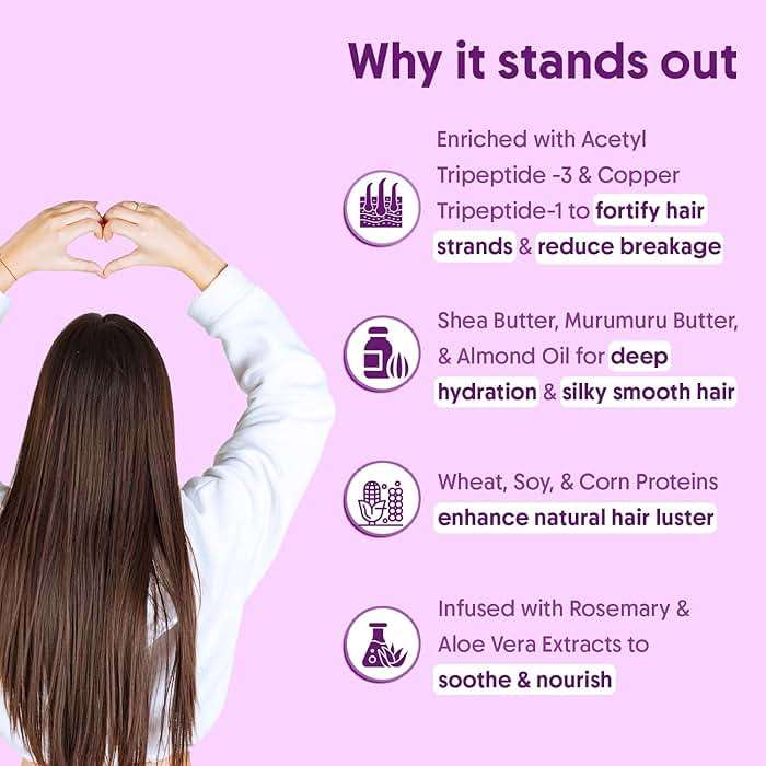 Aravi Organic Multi Peptide Hairfall Conditioner - Acetyl Tripeptide 3, Palmitoyl, Oligopeptide & Rosemary - 6.7 FL Oz / 200 ml - Image 3