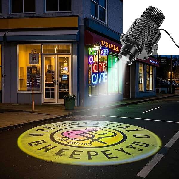 65W LED GOBO Projector Free Custom Logo Ip67 Waterproof Rotating Lens Image,for Logo,Advertising,Indoor,Wedding,Store,Outdoor,Company,Hotel,bar (65W) - Image 1