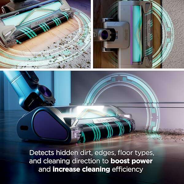 Shark PowerDetect Clean & Empty Cordless Stick Vacuum | Powerful Suction, HEPA Filtration | Carpet & Hard Floor | Portable for Pet Hair | Dark Gray | IP3251 - Image 5