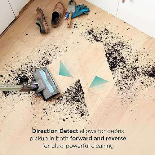 Shark PowerDetect Clean & Empty Cordless Stick Vacuum | Powerful Suction, HEPA Filtration | Carpet & Hard Floor | Portable for Pet Hair | Dark Gray | IP3251 - Image 6