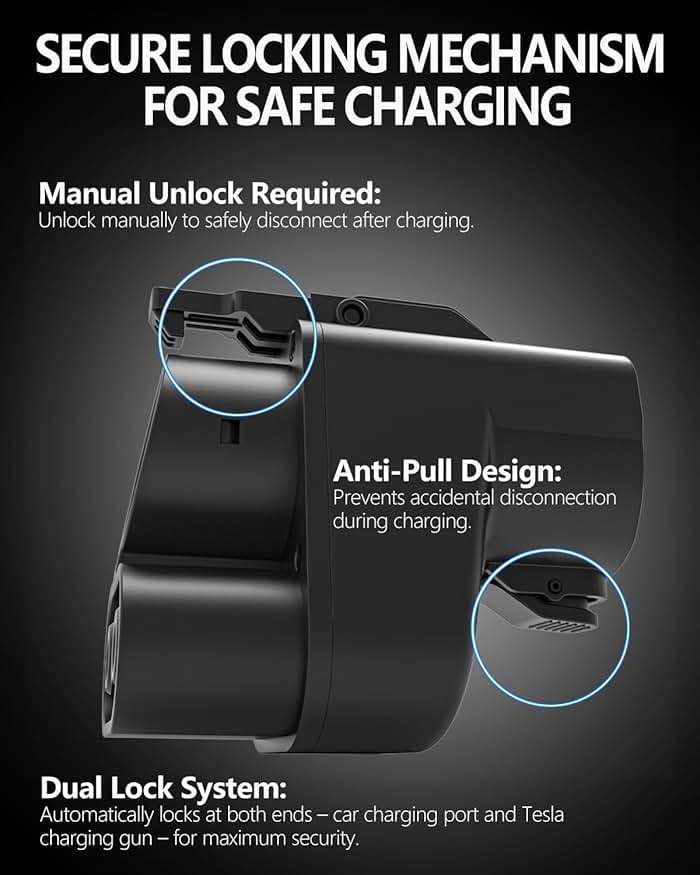 Tesla NACS to CCS Adapter, 250kW DC Fast Charging Adapter for Tesla Supercharger, CCS EV Charger Adapter Compatible with Ford, Rivian & All CCS1 EVs - Image 4