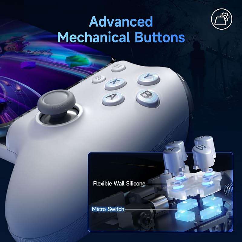EasySMX M15 Mobile Gaming Controller for Android/iPhone 15 Series, Android Controller with Hall Trigger/Joysticks for Play Minecraft, COD - Image 3