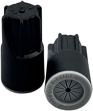 25 Piece Waterproof Wire Connector, Outdoor Wire Cap Nut for #8 to #22 AWG Wire, Landscape Wire Connector for Low Voltage Landscape Lighting. - Image 4