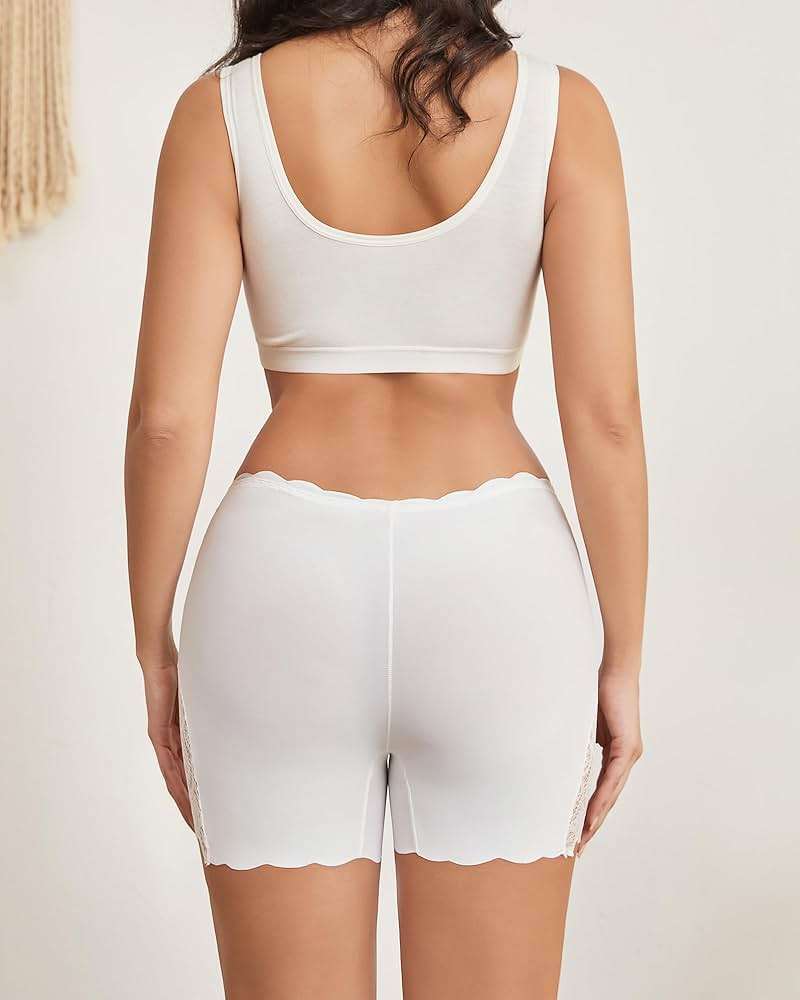 Banamic Women's Boyshorts Underwear Seamless Boy Shorts Panties Soft Stretch Boxer Briefs - Image 3
