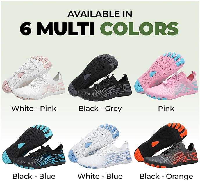 Hike Footwear Lazuli Pro Barefoot Shoes – Minimalist Lightweight Flexible Sneakers with Arch Support for Trail Running, Hiking, Gym & Everyday Walking (Unisex) - Image 7