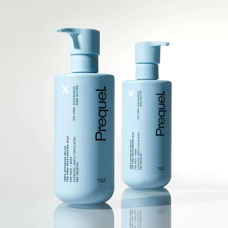 Prequel Skin Urea 10% Moisturizing Lotion for Face & Body, Unscented, Hydrating Cream for Extremely Dry & Sensitive Skin, 6.75 fl oz, Pack of 2 - Image 7