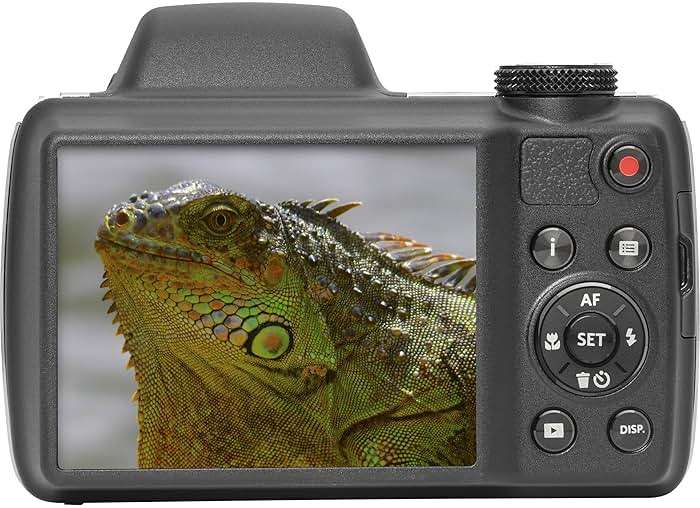 Kodak PIXPRO AZ528 16 MP Full HD Video Digital Camera (Black) with 52x Optical Zoom Bundle with Accessories Including Protective Camera Case, Battery & Charger, 32GB SD Card, Tripod and More - Image 6