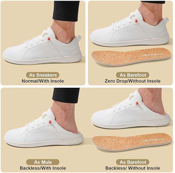 Barefoot Wide Toe Box Shoes for Women - Minimalist Barefoot Shoes with | Zero Drop Sole | Extra Wide Slip on Walking Shoes for Women - Image 6