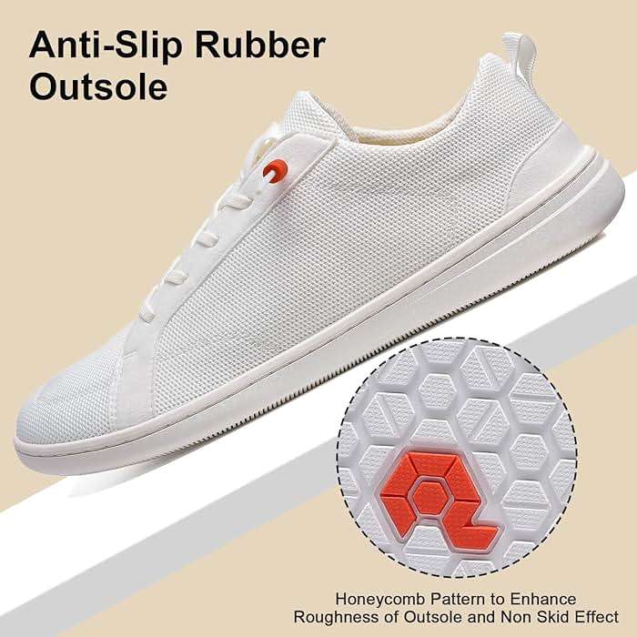 Barefoot Wide Toe Box Shoes for Women - Minimalist Barefoot Shoes with | Zero Drop Sole | Extra Wide Slip on Walking Shoes for Women - Image 7