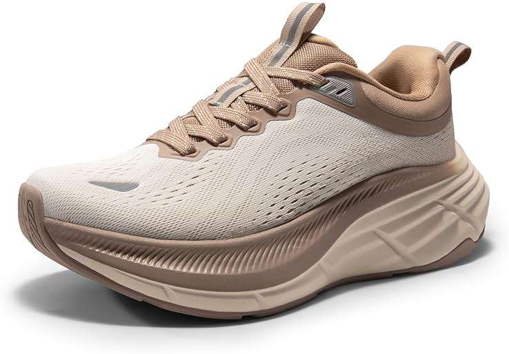 NORTIV 8 Women's Walking Shoes Cushion Comfortable ActiveBreeze Running Tennis Shoes Non-Slip Workout Gym Sports Athletic Breathable Fashion Sneakers - Image 1