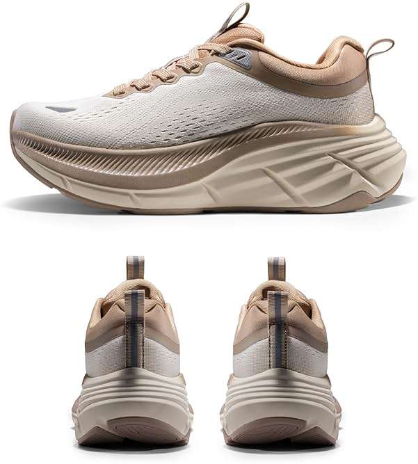 NORTIV 8 Women's Walking Shoes Cushion Comfortable ActiveBreeze Running Tennis Shoes Non-Slip Workout Gym Sports Athletic Breathable Fashion Sneakers - Image 2