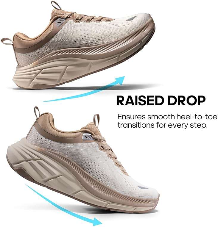 NORTIV 8 Women's Walking Shoes Cushion Comfortable ActiveBreeze Running Tennis Shoes Non-Slip Workout Gym Sports Athletic Breathable Fashion Sneakers - Image 6