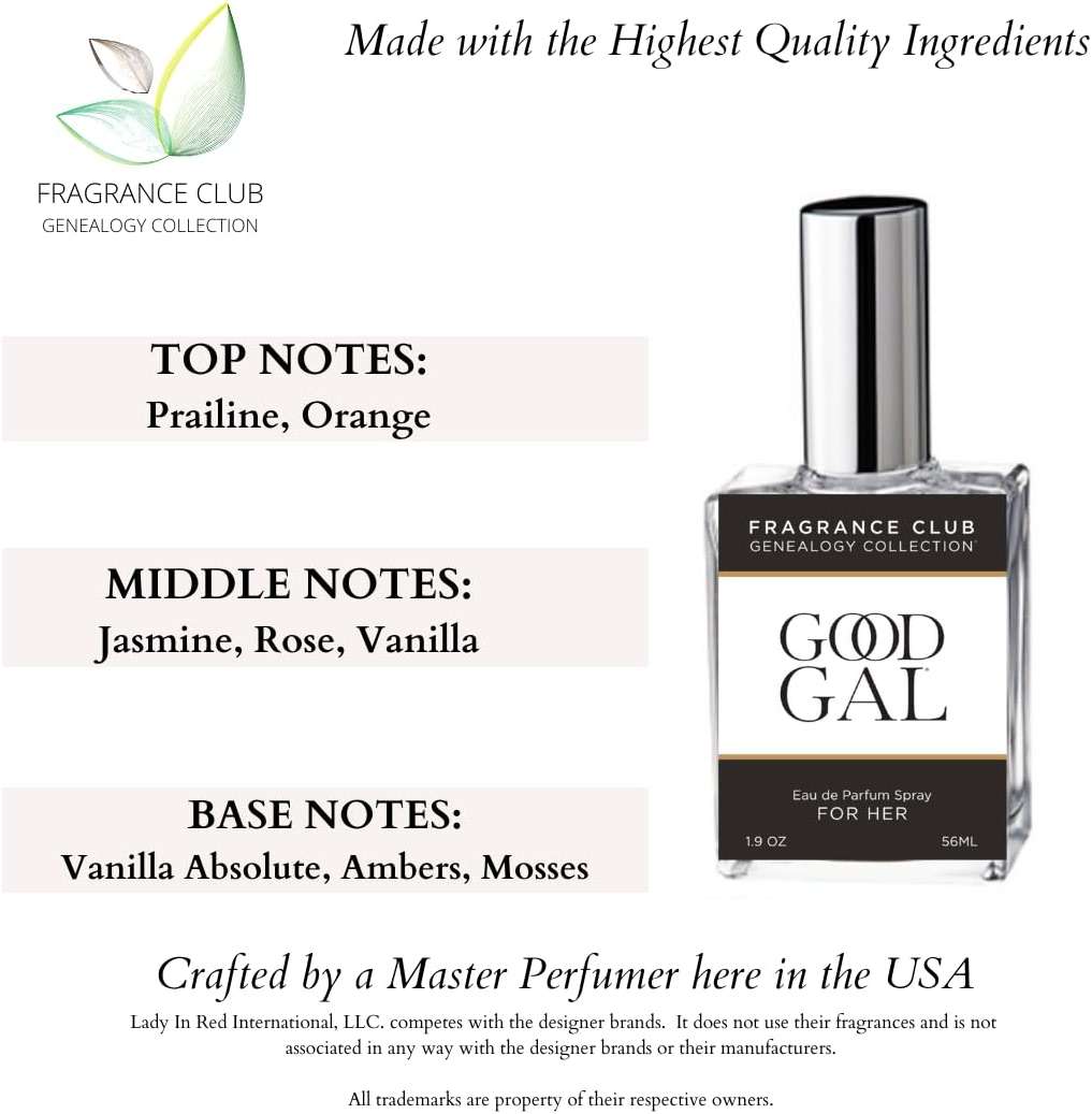 Good Gal Luxury Inspired 1.9 oz EDP Floral Gourmand Fragrance for Women - Image 4