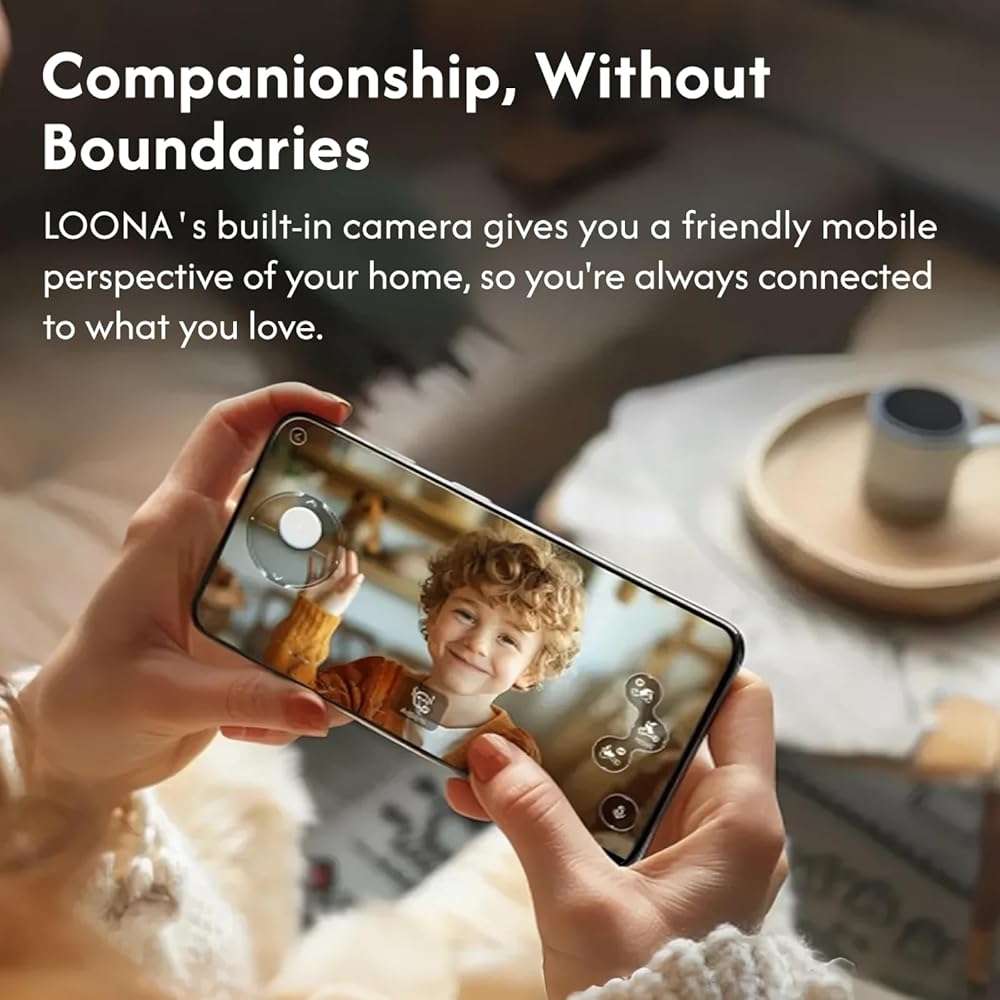 Loona Robot Pet Dog ChatGPT-4o Smart AI-Powered Companion Voice & Gesture Control, Real-Time Interaction Robotics Toys for Kids, Home Monitoring - Includes Charging Dock - Image 5