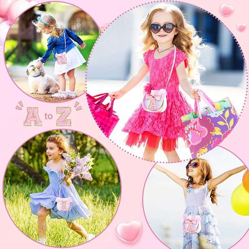 Little Girl Toddler Purse - Cute Mouse Ear Bow Crossbody Bag for 2-8 Year Olds - Birthday Gift - Image 2