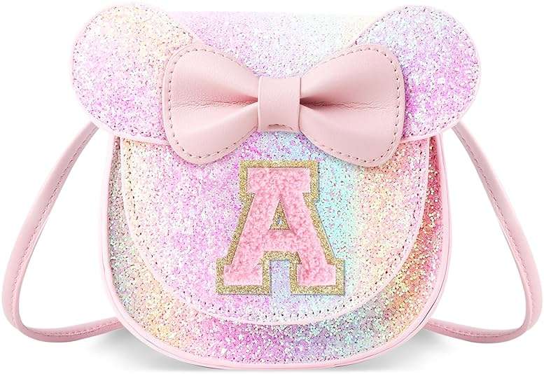 Little Girl Toddler Purse - Cute Mouse Ear Bow Crossbody Bag for 2-8 Year Olds - Birthday Gift - Image 9