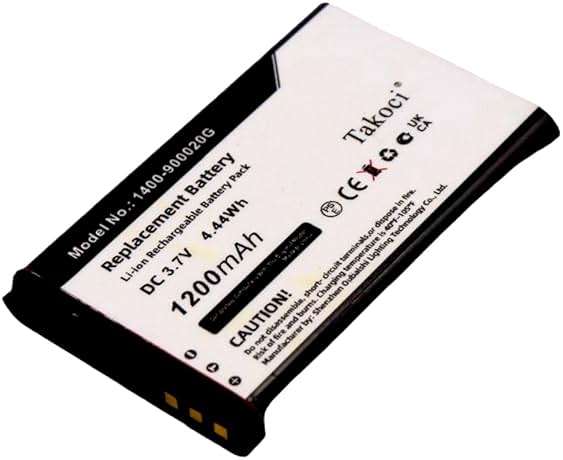 Gikysuiz 1200mAh Replacement Battery for Unitech MS920 fits Part Number 1400-900020G - Image 2