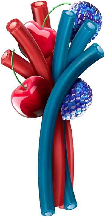 JOLLY RANCHER Ropes Blue Raspberry and Cherry Flavored Candy Bag, 6 oz - Image 4