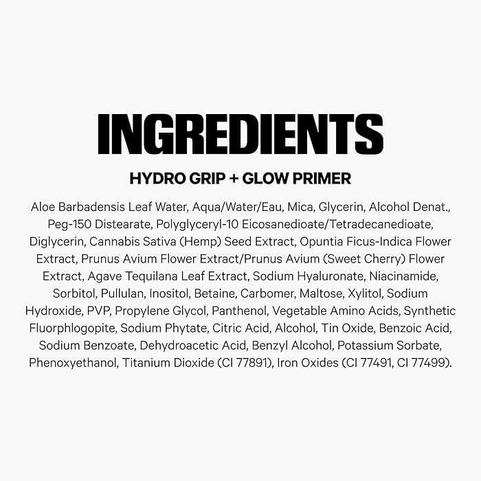 Milk Makeup Hydro Grip + Glow Primer with Hyaluronic Acid – Illuminating Face Primer Grips Makeup for Up to 12 Hours – Silicone-Free, Hydrating Formula with Radiant, Golden Finish – 1 oz - Image 9