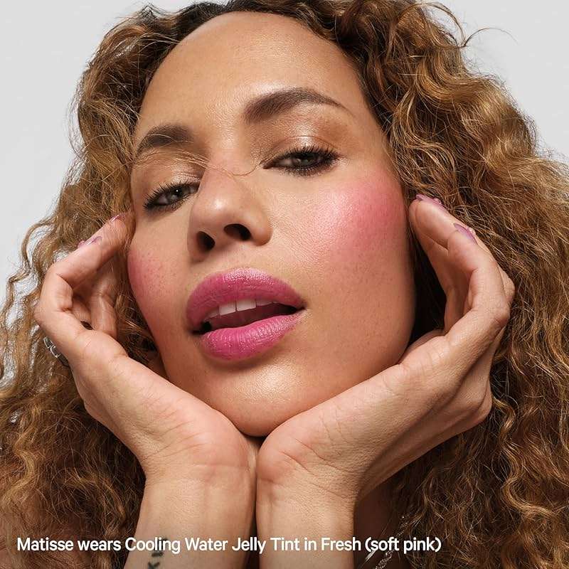 Milk Makeup Cooling Water Jelly Tint – Long-Lasting Sheer Lip + Cheek Stain with Firming Vegan Collagen + Hydrating Aloe – Transfer Proof, Buildable Lip Tint + Blush - Image 8