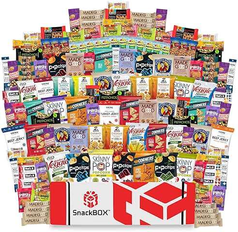 Gluten Free Office Catering Variety Snack Box (150 Count) | Fathers Day, Holiday, Teachers, Back to School, Date Night, College, Gift Baskets, Student, Birthday, Chips, Office, Military, Gift Ideas By SnackBOX - Image 1