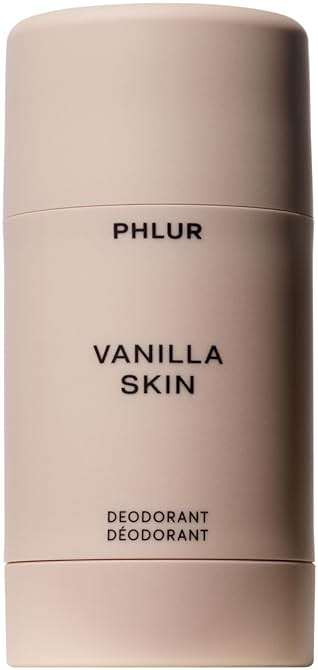 PHLUR Vanilla Skin Natural Deodorant, 1.76 Oz – Aluminum Free Deodorant for Women & Men, Long Lasting Odor Protection with Vanilla, Sandalwood & Pink Apple, Deodorant Stick - Image 1