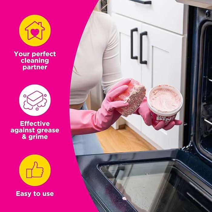 Stardrops – The Pink Stuff Ultimate Cleaning Pack – Miracle Cleaning Paste, Multi-Purpose Spray & Bathroom Foam – Cuts Grease, Removes Stains, Cleans Kitchens, Bathrooms, and More - Image 5