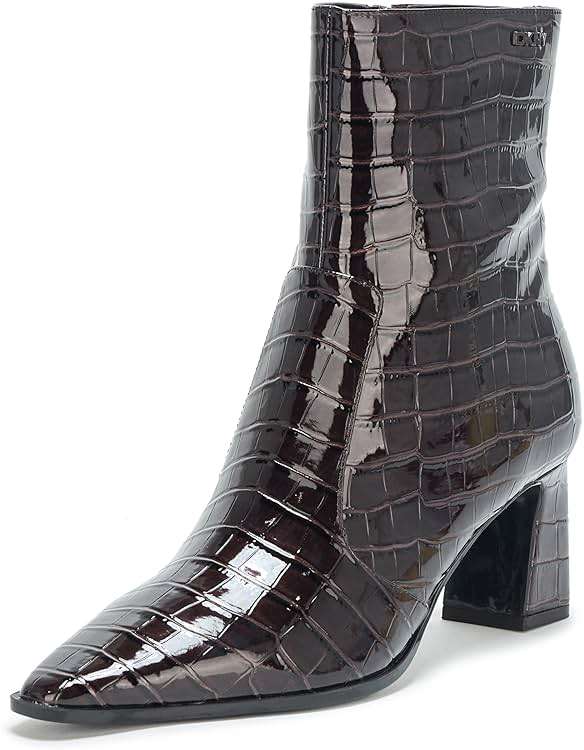 DKNY Women's Sunny Evening Slip on Heeled Bootie - Image 1
