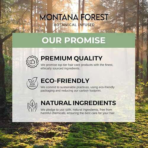 MONTANA FOREST Rosemary Mint Strengthening Hair Mask - 12.84 fl oz | Botanical Infused Hair Treatment for Dry, Damaged | Natural Hair Care with Rosemary & Mint for Deep Conditioning and Vitality - Image 5