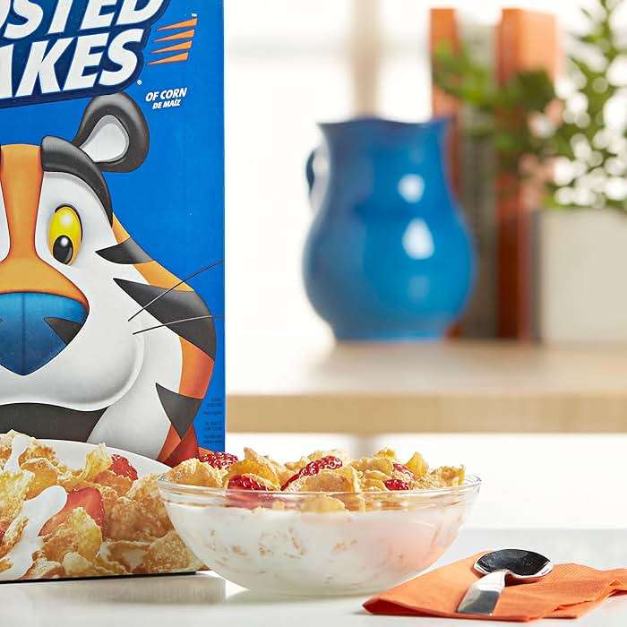 Kellogg's Frosted Flakes Breakfast Cereal, Fat Free, Giant Size, 28.5 oz - Image 5