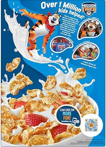 Kellogg's Frosted Flakes Breakfast Cereal, Fat Free, Giant Size, 28.5 oz - Image 9