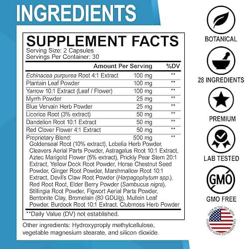 Water Pills Diuretics & Lymphatic Drainage Supplements - Natural Away Pills Water Retention & Organic Lymphatic Support Liquid Drops Cleanse - Fluid & Lymph System Support Supplement Detox - Image 8