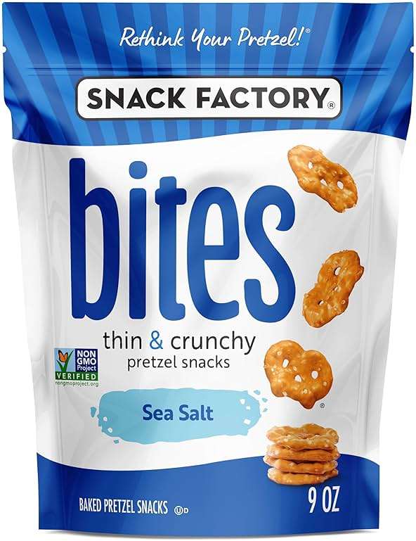 Snack Factory Sea Salt Bites, 9 Oz Bag - Image 1