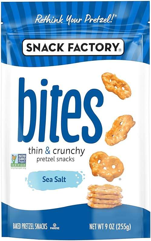 Snack Factory Sea Salt Bites, 9 Oz Bag - Image 6