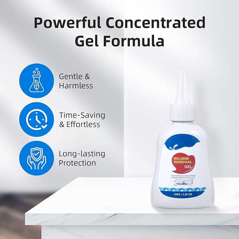 G · PEH Home Remover Gel, 2 Pack Washing Machine Cleaner Home Cleaner Gel or Washing Machine, Refrigerator Strips, Cleaner For Tiles Grout Sealant Bathroom for Home Sink, Showers, Kitchen - 7Fl Oz - Image 5
