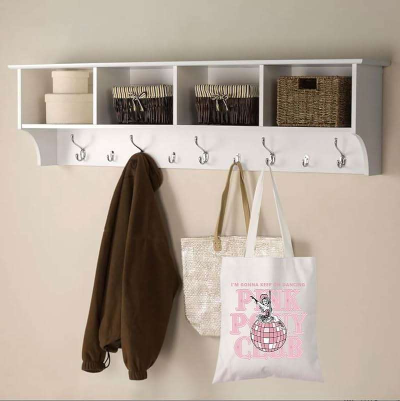 WCGXKO Singer Pink Tote Bag Pride Music Fan Gift Song Lyrics Concert Merch - Image 4