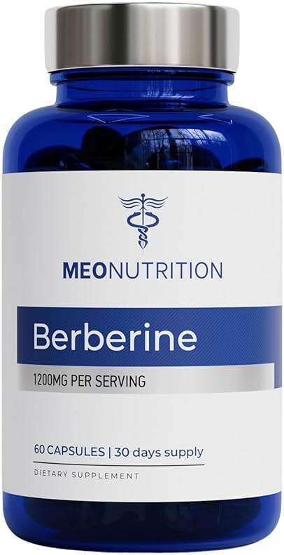 Meo Nutrition Berberine Supplement 1200mg HCI - 60 Capsules, 3rd Party Lab Tested, Non-GMO, GMP Certified - Supports Metabolic Health & Overall Wellness - Image 8